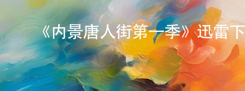 陈世岩发布《内景唐人街第一季》迅雷下载/在线观看-犯罪历史-美剧天堂